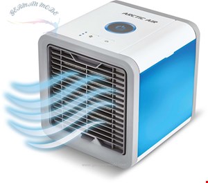 کولر آبی سیار مدیا شاپ MediaShop Luftkühler Arctic Air- kühlt- befeuchtet und erfrischt die Luft in Ihrer Umgebung