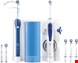  واترجت و مسواک برقی اورال بی آمریکا Oral-B OxyJet Cleaning System + Pro 2000 Toothbrush blau, weiß