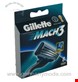  سری یدکی خود تراش ژیلت آمریکا Gillette Mach3 Systemklingen 8 Stk