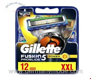سری یدکی خود تراش ژیلت آمریکا Gillette Fusion 5 ProGlide Ersatzklingen 12Stk