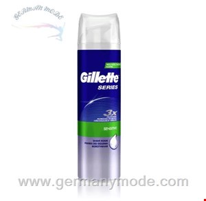 فوم اصلاح 250 میل صورت آقایان ژیلت آمریکا Gillette Series Rasierschaum empfindliche Haut (250 ml)