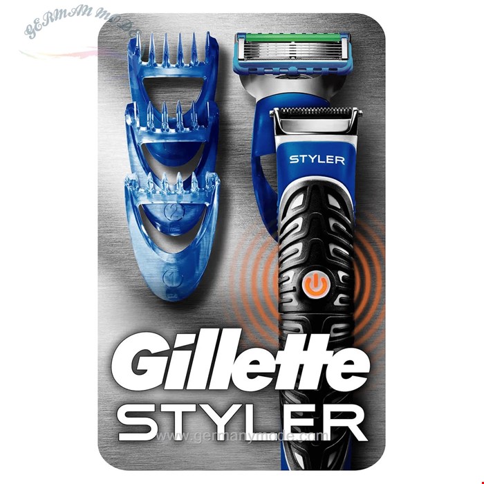 دستگاه استایلر سه کاره ژیلت آمریکا GILLETTE 3-IN-1 STYLER BARTTRIMMER, RASIERER DEFINIERER