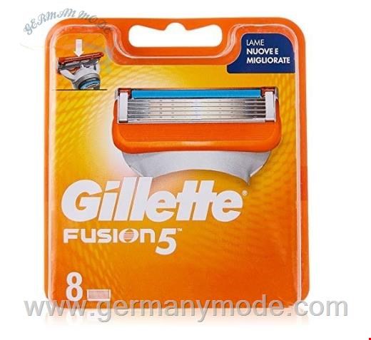 سری یدکی خود تراش ژیلت آمریکا Gillette Fusion5 Systemklingen 8 Stk