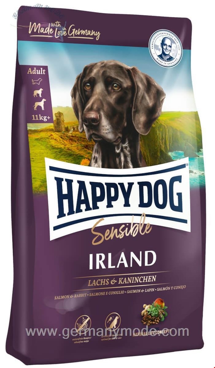 غذا خشک سگ هپی داگ آلمان Happy Dog Supreme Sensible Irland 4kg