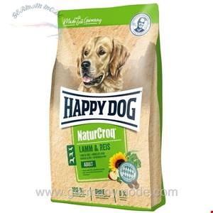 غذا خشک سگ هپی داگ آلمان Happy Dog NaturCroq Lamm - Reis 4kg