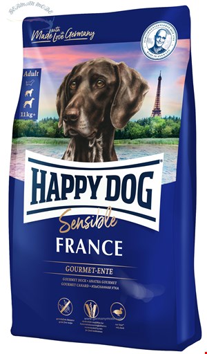 غذا خشک سگ هپی داگ آلمان Happy Dog Supreme Sensible France Ente