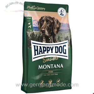 غذا خشک سگ هپی داگ آلمان Happy Dog Sensible Montana Pferd 4kg