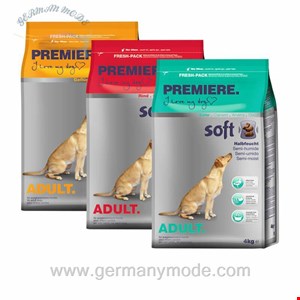 غذا خشک سگ بزرگسال پریمیر آلمان PREMIERE Soft Adult Probierpaket 3x4kg