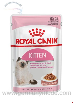 غذا مرطوب گربه رویال کنین Royal Canin Kitten 12x85g in Soße