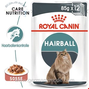 غذا مرطوب گربه رویال کنین Royal Canin Hairball Care 12x85g in Soße