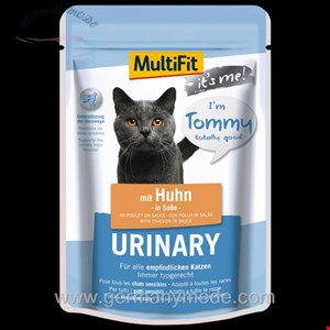 غذا مرطوب گربه مولتی فیت آلمان MultiFit It's Me Urinary mit Geflügel 24x85g