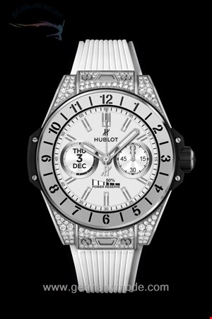 ساعت مچی مردانه هابلوت سوئیس HUBLOT E TITANIUM WHITE DIAMONDS 42MM