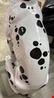 مجسمه سفالی دکوری سگ آنتیک قدیمی 1960s Life Size Italian Terracotta Dalmatian Dog Figurine with Majolica Glaze
