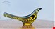 مجسمه دکوری آنتیک قدیمی پرنده Abraham Palatnik  Bird Kinetic Sculpture in Acrylic Resin Brazil c 1960