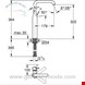  شیر مخلوط روشویی پایه بلند گروهه آلمان GROHE Essence New Einhand Waschtischbatterie DN15 XL Size  32901  32901GL1