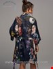  روبدوشامبر زنانه اسنزا هلند ESSENZA Fleur Nightblue Kimono