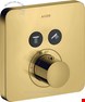  شیر حمام توکار هانس گروهه آلمان Hansgrohe Axor Shower softsquare 36707 Polished Gold Optic 36707990