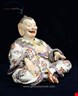  مجسمه دست ساز دکوری چینی آنتیک قدیمی مایسن آلمان Paar Pagodenfiguren aus Meissener Porzellan im Chinoiserie Stil des 19 Jahrhunderts