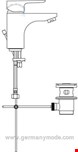  شیر مخلوط روشویی پایه کوتاه ایدیل استاندارد Ideal Standard Ceraplan III Waschtischarmatur 145 B0704AA