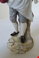  مجسمه دست ساز دکوری چینی آنتیک قدیمی مایسن آلمان Meissener Porzellan Figur des Waiters 1860