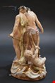  مجسمه دکوری چینی آنتیک قدیمی مایسن آلمان Meissener Porzellangruppe des 19 Jahrhunderts