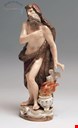  مجسمه دست ساز دکوری چینی آنتیک قدیمی Meissener Winterfigur C 83 Kaendler Kndler Johann Joachim hergestellt 1880