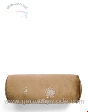 کوسن استوانه ای اسنزا هلند ESSENZA Lauren Cinnamon Nackenrolle 22 x 50 cm