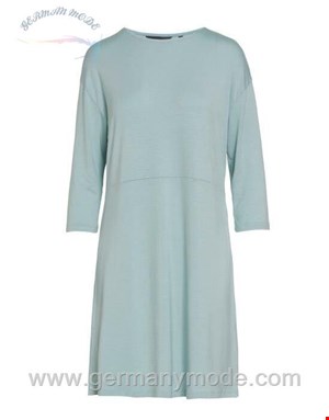 لباس خواب زنانه اسنزا هلند ESSENZA Lykke Uni Soft indigo Nachthemd ¾ Arm
