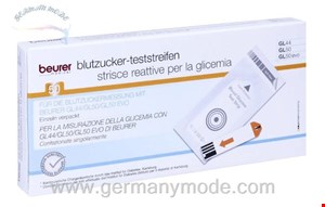 نوار تست قند خون 50 عددی بیورر آلمان Beurer GL44 / GL50 Blutzucker-Teststreifen Folie (50 Stk.)