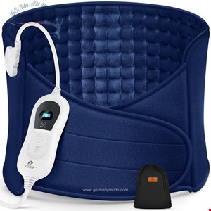 کمربند گرمکن کسر KESSER Heizkissen elektrisch für Bauch und Rücken mit 3 Temperaturstufen Abschaltautomatik blau
