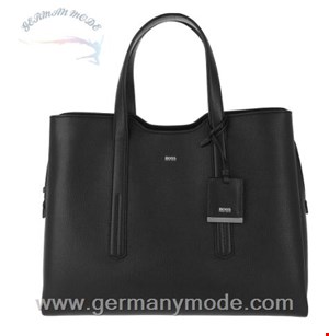 کیف دستی زنانه هوگو باس آلمان Hugo Boss Softe Tote Bag aus genarbtem italienischem Leder (50402722) schwarz