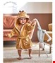  حوله تن پوش نوزاد ورت فرانسه Vertbaudet Baby Bademantel, Giraffen-Kostüm, personalisierbar Oeko Tex - senfgelb