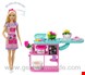  عروسک باربی گلفروش Mattel Barbie Floristin-Puppe, Spielset mit Knete und Zubehör