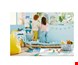  تشک اتاق کودک ورت فرانسه Vertbaudet Bodenmatratze für Kinderzimmer, Bodenkissen - blau/grün
