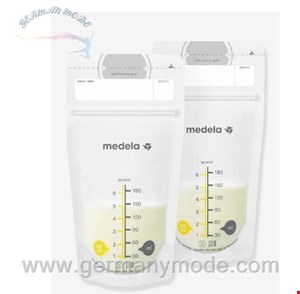 کیسه نگهدارنده شیر دوشیده شده مادر مدلا Medela 25er-Pack Muttermilchbeutel Pump - Safe MEDELA - transparent