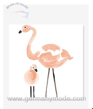برچسب ضد آب دیوار اتاق کودک لیلی پینسو Lilipinso Kinderzimmer Wandsticker Flamingos LILIPINSO - rosa/flamingo