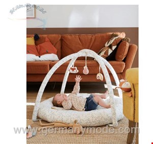 تشک پارک بازی و فعالیت کودک ورت فرانسه Vertbaudet Baby Activity-Decke mit Spielbögen Florettes - mehrfarbig