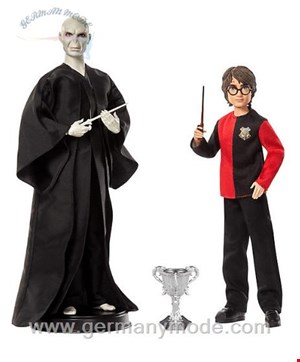 مجموعه عروسک های هری پاتر Mattel Harry Potter Lord Voldemort  Harry Potter Puppen 2er-Pack