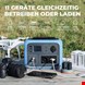  ژنراتور برق خورشیدی مسافرتی بلوتی BLUETTI Stromerzeuger -BLUETTI AC50S BLUE Tragbarer Solar Stromerzeuge
