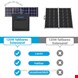  ژنراتور برق خورشیدی با پنل قابل حمل بلوتی BLUETTI Stromerzeuger -BLUETTI AC50S BLUE Solar Stromgenerator mit SP120 120W