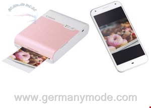 پرینتر کوچک چاپ عکس کانن ژاپن Canon SELPHY Square QX10 Fotodrucker, (WLAN (Wi-Fi) pink