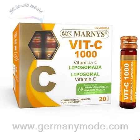 مکمل ویتامین سی لیپوزومی آشامیدنی بهبود دهنده سیستم ایمنی مارنیس اسپانیا MARNYS VIT-C 1000 Liposomal Vitamin C
