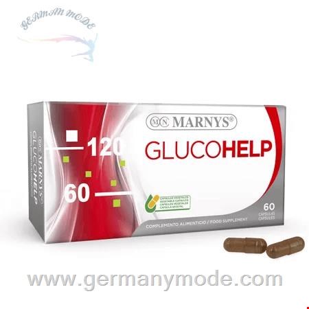 کپسول مکمل غذایی گیاهی گلوکز مارنیس اسپانیا MARNYS Glucohelp MN330