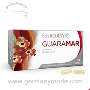 کپسول گوار گوارگام حاوی کافئین انرژی بخش مارنیس اسپانیا MARNYS Guaramar 60 capsules MN309