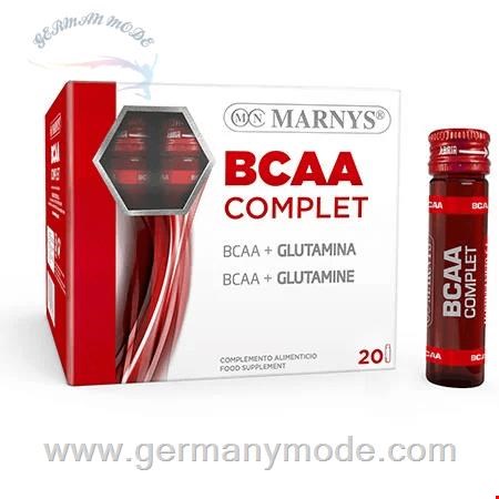 مکمل غذایی آشامیدنی گلوتامین آمینو اسید مناسب فعالیت بدنی شدید مارنیس اسپانیا MARNYS BCAA Complet Glutamine MNV225