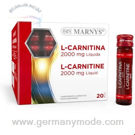 مکمل غذایی آشامیدنی ال کارنتین چربی سوز مارنیس اسپانیا MARNYS Liquid L Carnitine 2000mg MNV800