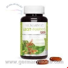 کپسول مکمل سویا بدون مواد تراریخته مارنیس اسپانیا MARNYS Lecit-Marnys Soya Lecithin capsules 150 * 500 mg capsules MN410