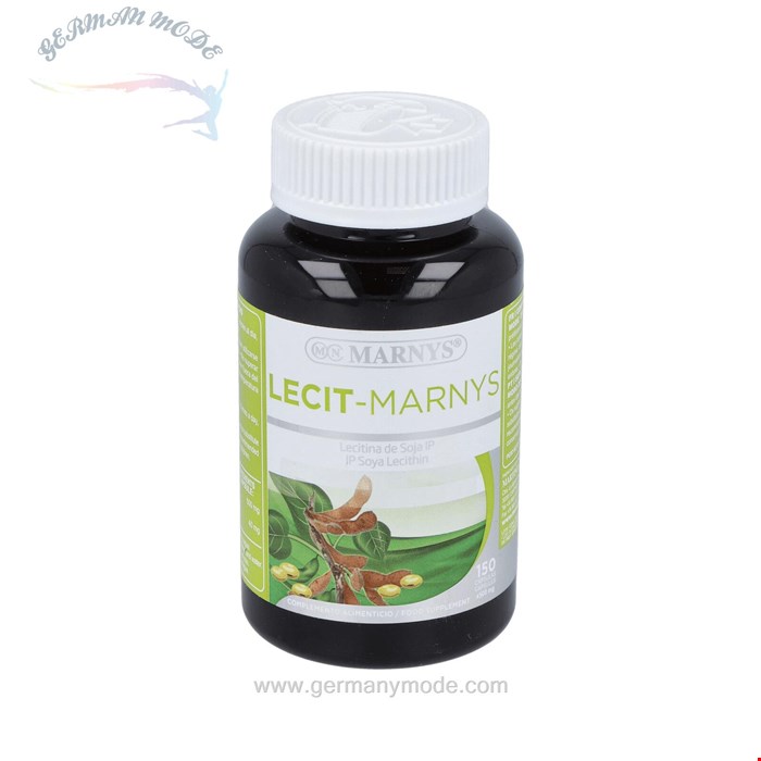 کپسول مکمل سویا بدون مواد تراریخته مارنیس اسپانیا MARNYS Lecit-Marnys Soya Lecithin capsules 60 * 1200 mg capsules MN411