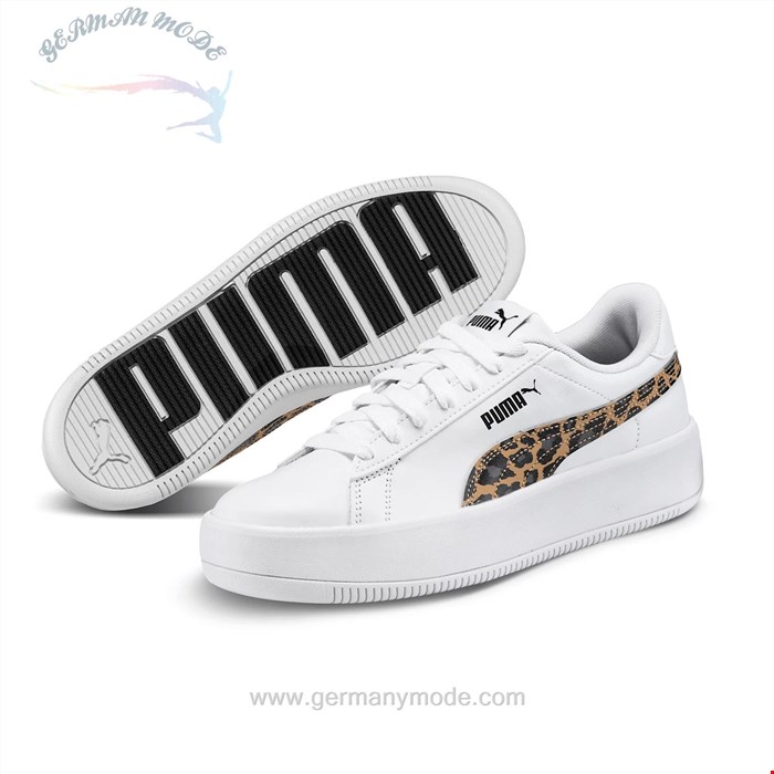 کتانی ورزشی زنانه پوما آلمان PUMA Lily Platform Leo Damen-Sneakers-384894_02