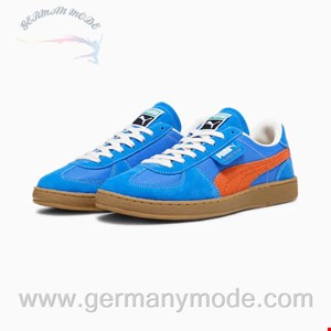 کتانی ورزشی مردانه پوما آلمان PUMA Super Team Handy Sneaker Ultra Blue-Rickie Orange